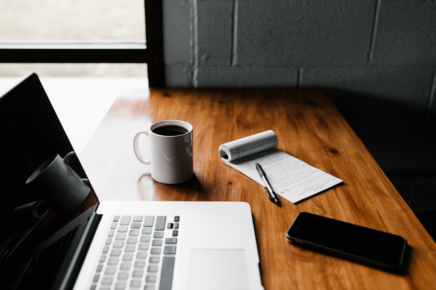 Managed WordPress website open on a laptop